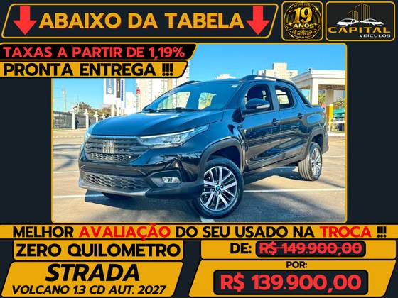 FIAT STRADA 1.3 FIREFLY FLEX VOLCANO CD CVT FIAT STRADA 1.3 FIREFLY FLEX VOLCANO CD CVT